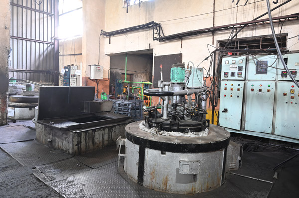 Pit Type Gas Carburising Furnace Line